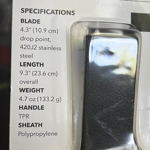 Remington Sportsman R10001 Fixed 4.3" Drop Point Blade Knife $30 - Picture 11 of 13